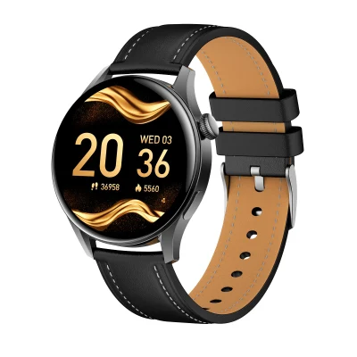 Pantalla redonda de 1,32 pulgadas 360*360 Wearfit PRO llamada Smartwatch Monitor de ritmo cardíaco deportes reloj inteligente pulsera Dw3