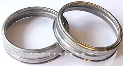 Anillo de botella / Anillo roscado de acero inoxidable / Tapa de metal (SS4519)